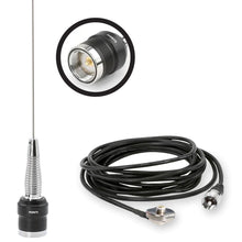 Load image into Gallery viewer, GMRS / UHF No Ground Plane (NGP) Whip Antenna Kit &amp; NMO Mount