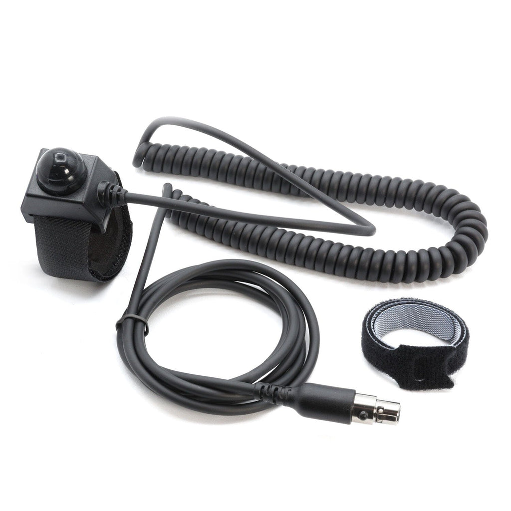 Velcro Mount Push to Talk (PTT) Buttons for Intercoms - Passenger PTT - Straight Cord