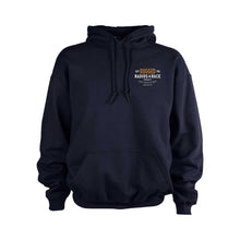Load image into Gallery viewer, Rugged Radios VINTAGE RACE Pullover Hoodie - Navy Blue - XXXL