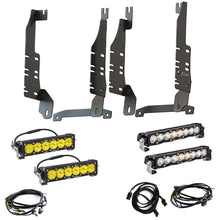Load image into Gallery viewer, '19-23 Ram 1500 SDHQ Built "Build your Own" Behind the Grille LED Light Bar Mount