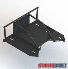 Load image into Gallery viewer, SDHQ Built In-Bed Rack Full Size Truck Tire Cradle Delete Plate Chase Rack Accessories SDHQ Off Road