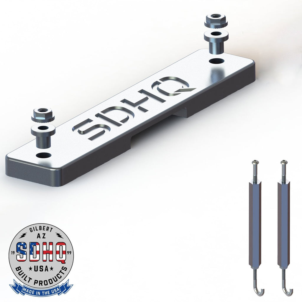 SDHQ Built Toyota Complete Billet Battery Hold Down Kit Battery Kit SDHQ Off Road