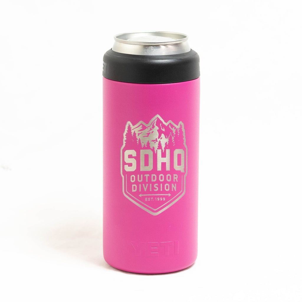 SDHQ Outdoor Division Yeti Rambler 12 oz Colster Slim Can Insulator Apparel SDHQ Off Road
