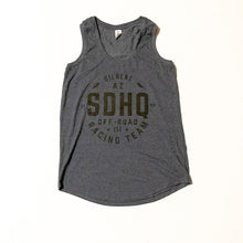 Load image into Gallery viewer, SDHQ Race Team Women's Racer Back Tank Top-Navy Apparel SDHQ Off Road 