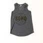 SDHQ Race Team Women's Racer Back Tank Top-Navy Apparel SDHQ Off Road 