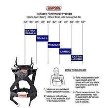 Load image into Gallery viewer, Simpson Hybrid Sport Head &amp; Neck Restraint - Large