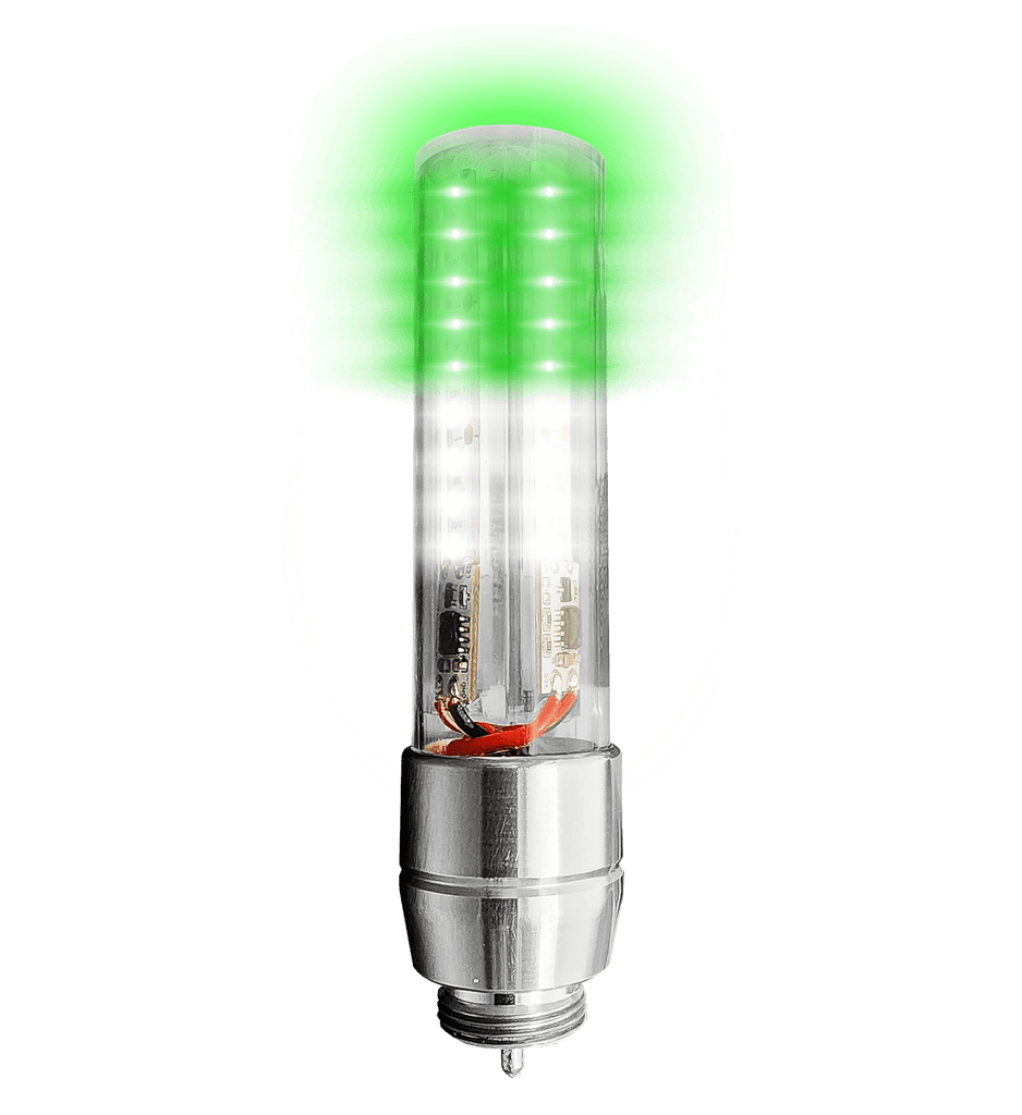 LED TOP LIGHT FOR STANDARD WHIP - ORANGE
