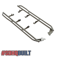 Load image into Gallery viewer, '07-21 Toyota Tundra SDHQ Built Rock Sliders Protection SDHQ Off Road design