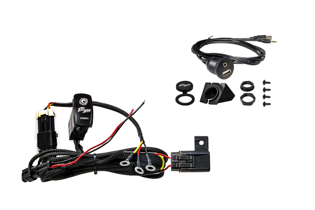 RZR® Pro Series Head Unit Mount (2025 MODELS ONLY) | UTVS-PRO2-HUMT-DASHKIT-RKR