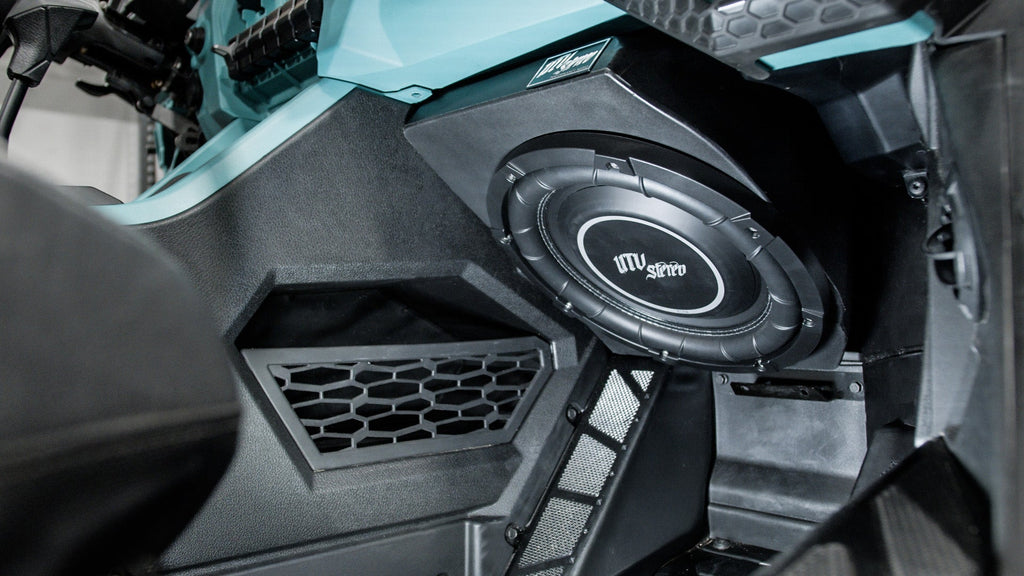 RZR® Pro Series 12" Vented Dash Subwoofer Enclosure (2025 Models Only) | UTVS-PR
