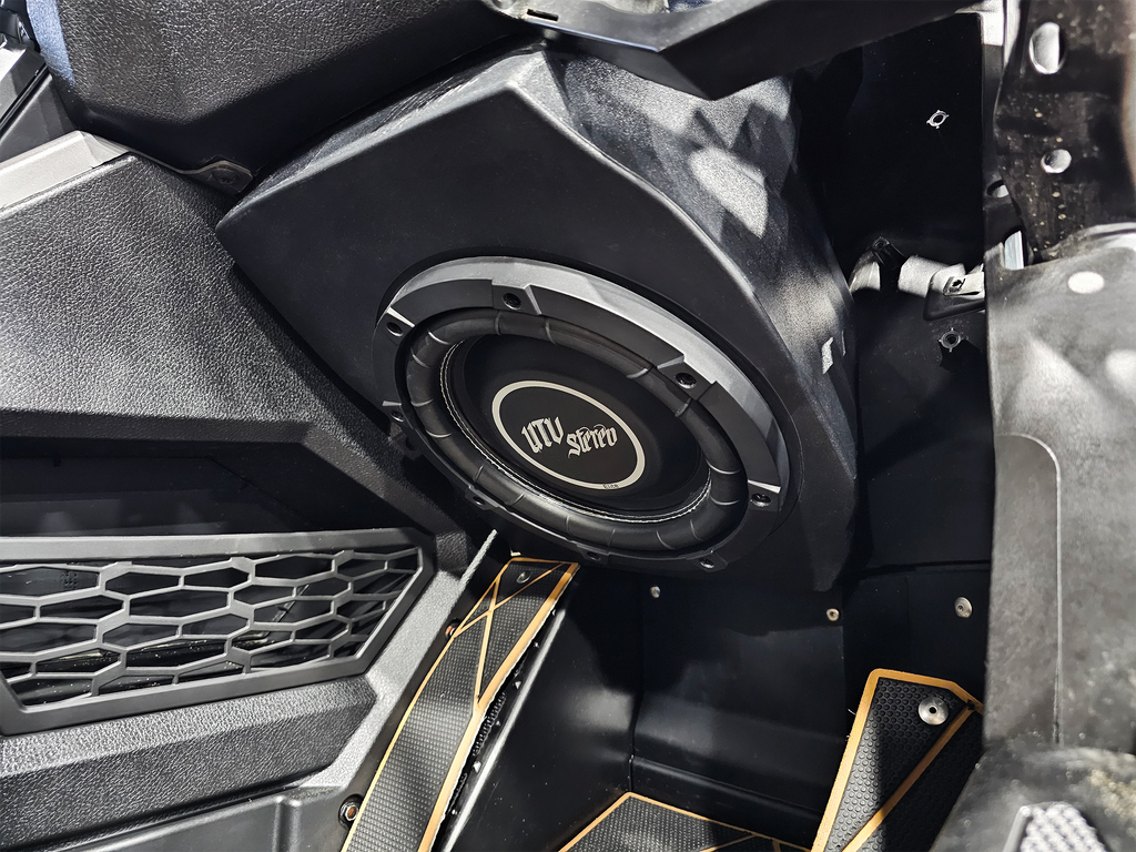 RZR® Pro Series 12" Vented Dash Subwoofer Enclosure ('20-'24 Models) | UTVS-PRO-