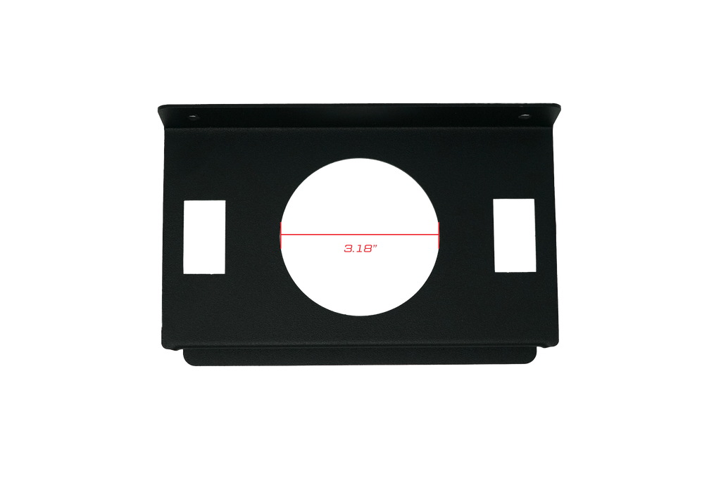 RZR Pocket Display Unit Mount W/ Rocker Switch Cutouts | UTVS-RZR-HUMT-PKT-RKR