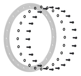 M8x25mm UTV Beadlock Hardware Kit Zinc