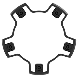 VCAP2 Center Cap Riser Black