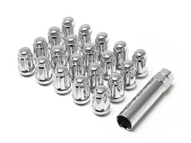 12x1.5 UTV Wheels Lug Kit Chrome (5-Lug)