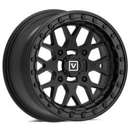 V07 Beadlock UTV Wheel Satin Black
