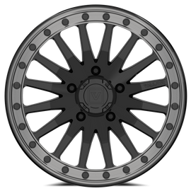 V06 Beadlock UTV Wheel Gloss Black 5x114.3 (5x4.5)