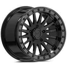 Load image into Gallery viewer, V06 Beadlock UTV Wheel Gloss Black 5x114.3 (5x4.5)