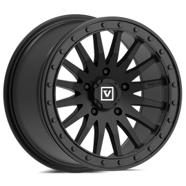 V06 Beadlock UTV Wheel Satin Black